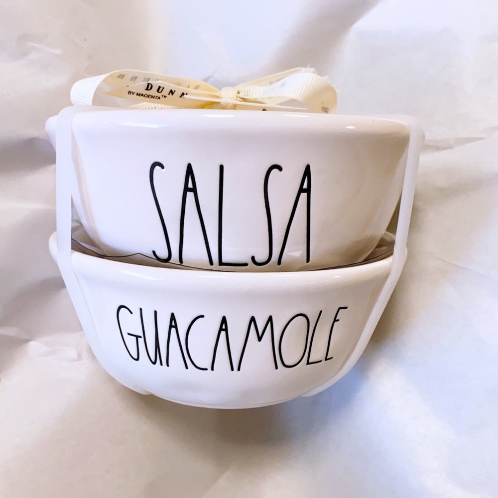 Rae Dunn Salsa And Guacamole Bowls